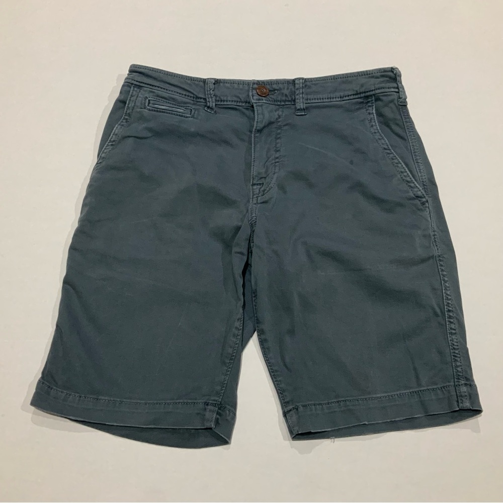 American Eagle Extreme Flex, Classic Casual Shorts (Size 28 Waist ) Blue Gray